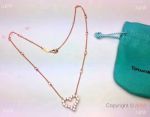T I F F I NY & C o 925 Silver Heart Pendant with Diamond